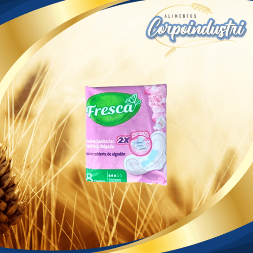 TOALLAS SANITARIA FRESCA DIA 24UD 8 PAQ