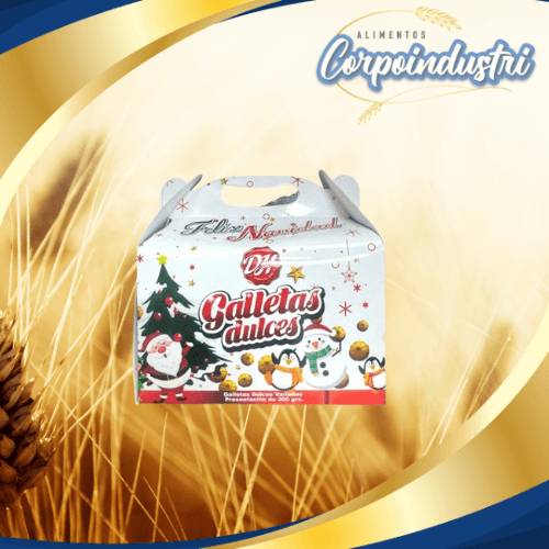 GALLETA NAVIDEÑAS DH 10 CAJITAS