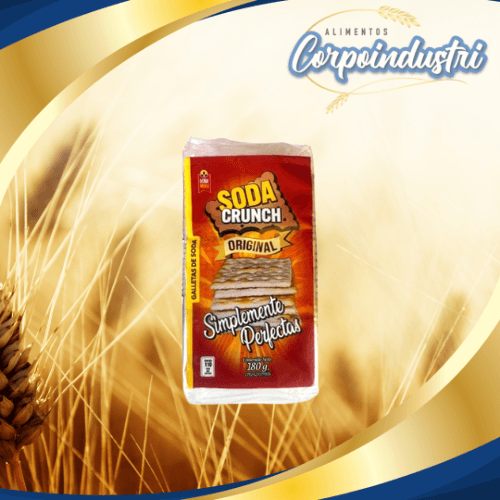 GALLETA SODA CRUNCH 10 UND 270GR