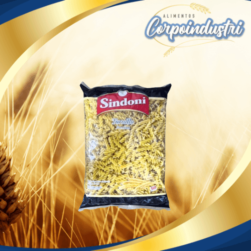 PASTA CORTA SINDONI TORNILLO 12 UND 1KG