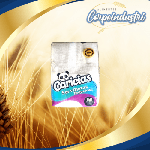 SERVILLETA CARICIAS 16 UND 160HOJAS