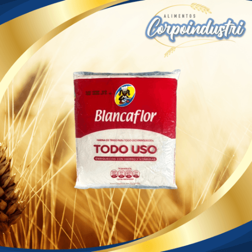 HARINA TRIGO BLANCA FLOR T.U 20 UD500G