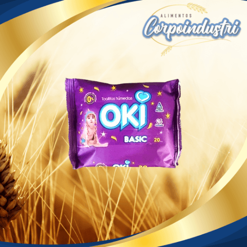 TOALLAS HUMEDAS OKI 48PAQ 20HOJAS