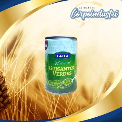 GUISANTES VERDES LAILA 24UND 400GR