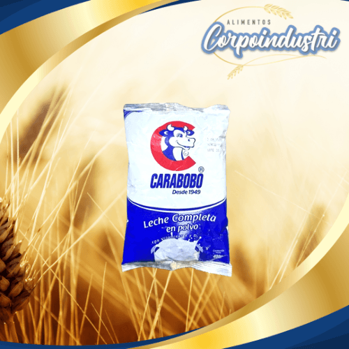 LECHE EN POLVO CARABOBO 12 UND 400GR