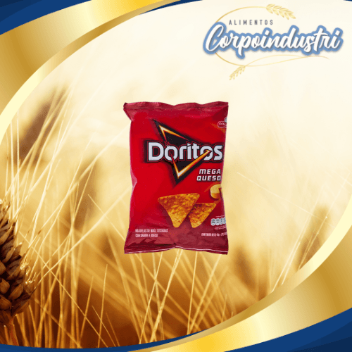 DORITOS QUESO 1 TIRA 12 UND 45GR