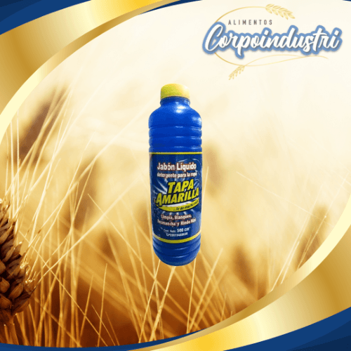 JABON LIQUIDO TAPA AMARILLA 24 UND 500ML
