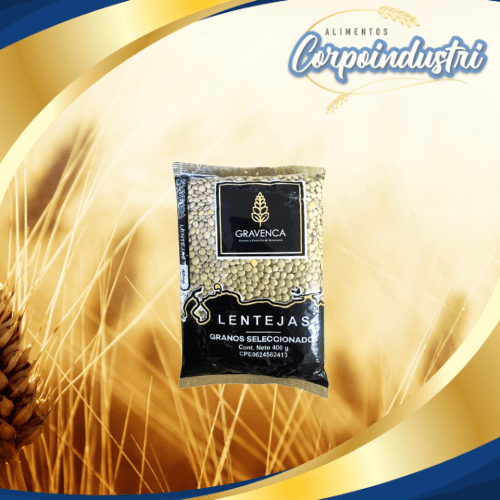 LENTEJAS GRAVENCA 20 UND 400GR