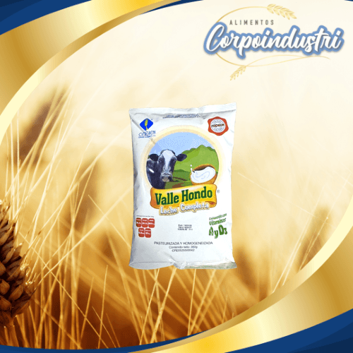 LECHE EN POLVO VALLE HONDO 12UND 360GR - Viveres en Corpoindustri