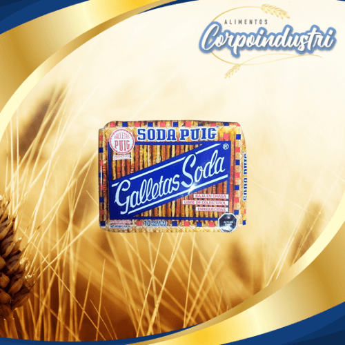 GALLETA SODA PUIG 24 UND 240GR - Confiteria en Corpoindustri