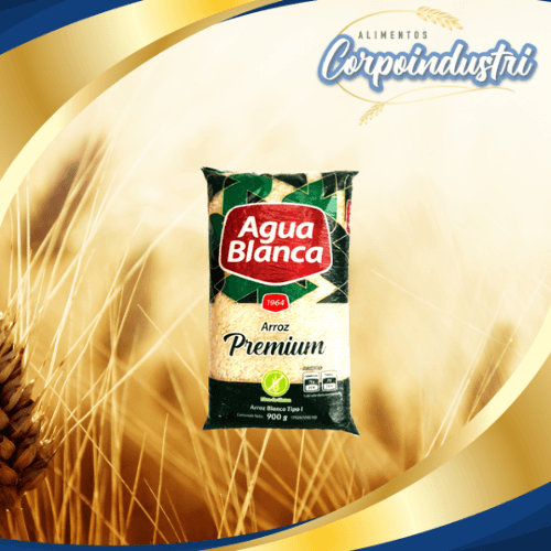 ARROZ AGUA BLANCA PREMIUM  24 UND 900GR - Viveres en Corpoindustri