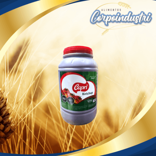 GALON SALSA TOMATE CAPRI 1 UND 4,20KG - Viveres en Corpoindustri
