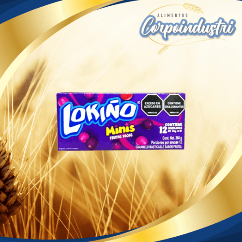 CARAMELO LOKIÑO MINI 1 CAJITA 12 UND