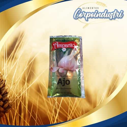 AJO AMPARITO 18 UND 20GR BLISTER - Viveres en Corpoindustri