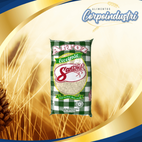 ARROZ SANTONI EXCELENTE 24 UND 900GR - Viveres en Corpoindustri