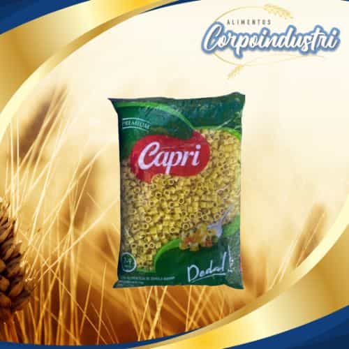 PASTA CORTA CAPRI DEDAL 12 UND 1KG - Viveres en Corpoindustri