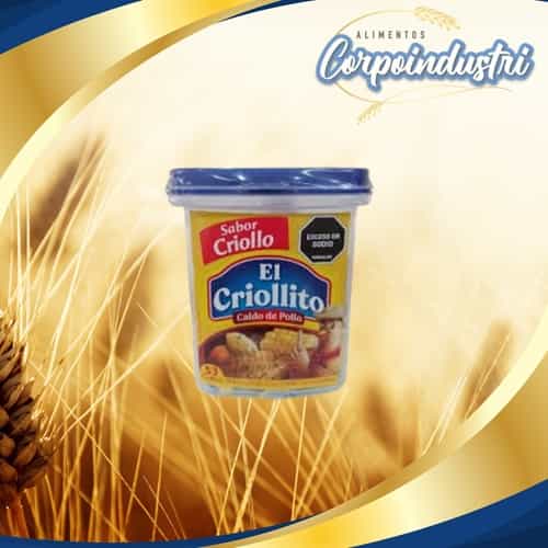 CUBITO EL CRIOLLITO 1 POTE 53 UND 10.50G - Viveres en Corpoindustri