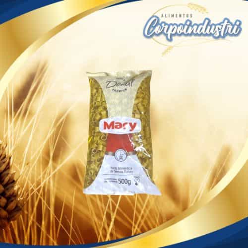 PASTA CORTA MARY PREM DEDAL 12 UND 500GR - Viveres en Corpoindustri