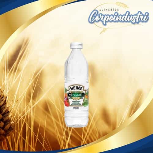 VINAGRE HEINZ 12 UND 1LT - Viveres en Corpoindustri