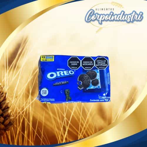 GALLETA OREO 1 PAQ X 6 UND - Confiteria en Corpoindustri