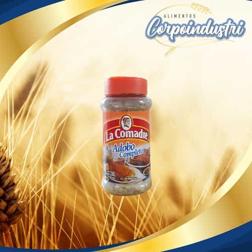 ADOBO COMPLETO LA COMADRE 12 UND 200G - Viveres en Corpoindustri