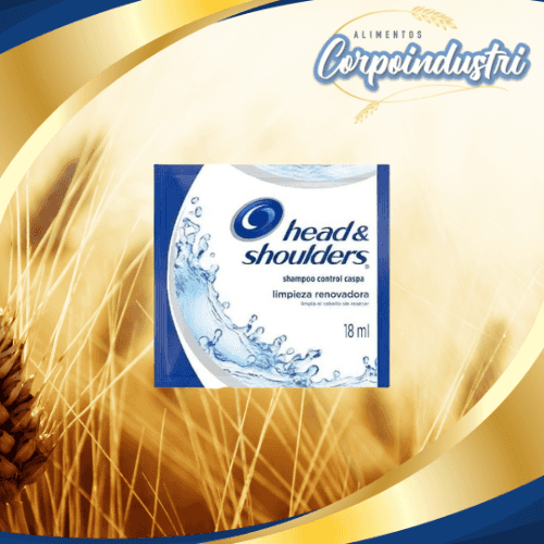 SHAMPO H&S HOMBRE 12 UND 18ML - Perfumeria en Corpoindustri