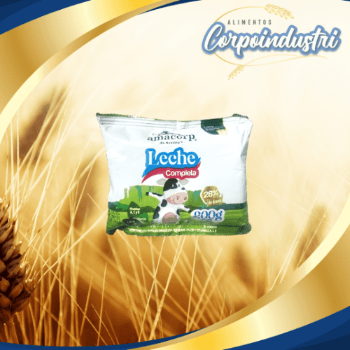 LECHE EN POLVO AMACORP 50UND 200GR - Viveres en Corpoindustri