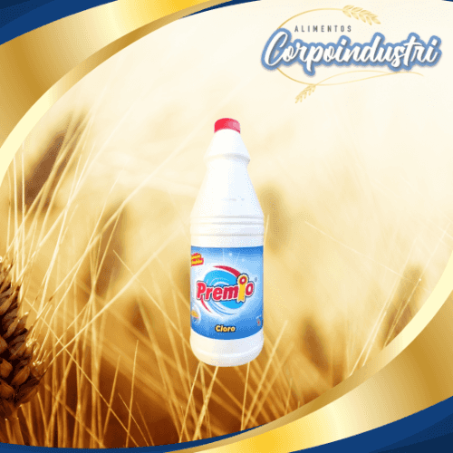 CLORO PREMIO 12 UND 1LT - Limpieza en Corpoindustri