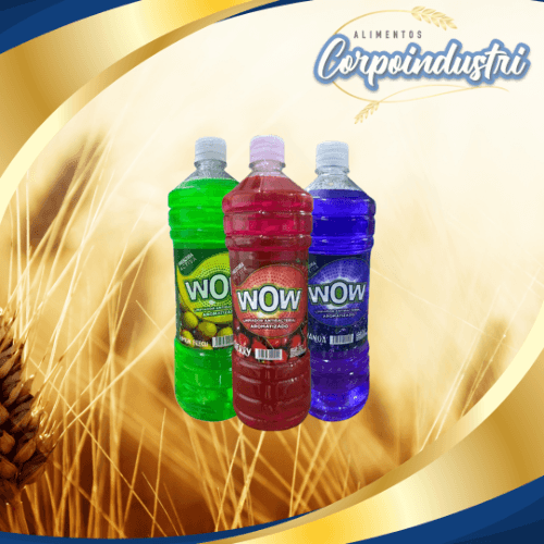 DESINFECTANTE SURTIDOS WOW 12 UND 1LT