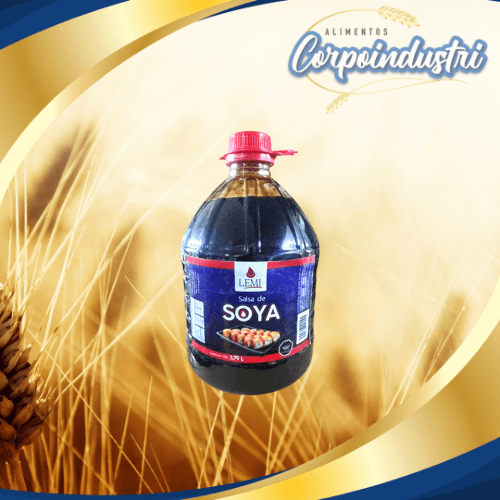 GALON SALSA LEMI SOYA 1 UND 3.7LTRS - Viveres en Corpoindustri