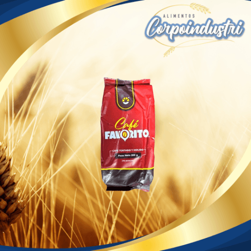 CAFE FAVORITO 24 UND 200GR - Viveres en Corpoindustri