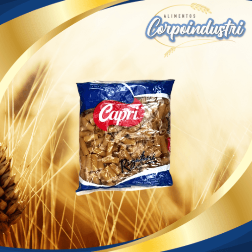 PASTA CORTA CAPRI E/E RIGAT 12 UND 500GR - Viveres en Corpoindustri
