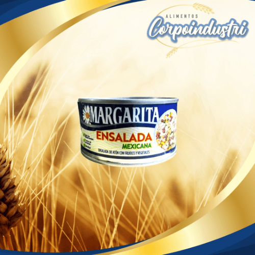 ATUN MARGARITA ENSAL MEXICAN 24UND 165GR - Viveres en Corpoindustri